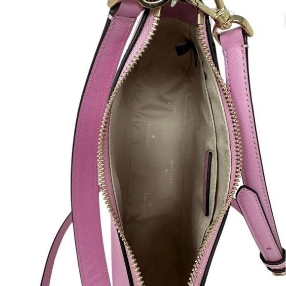 Kate Spade Madison Shoulder Bag Berry Cream Saffiano Leather Crossbody - Picture 4 of 4